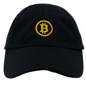 NEW Bitcoin Cryptocurrency Tech Design Dad Baseball Adjustable Cap Hat Ethereum
